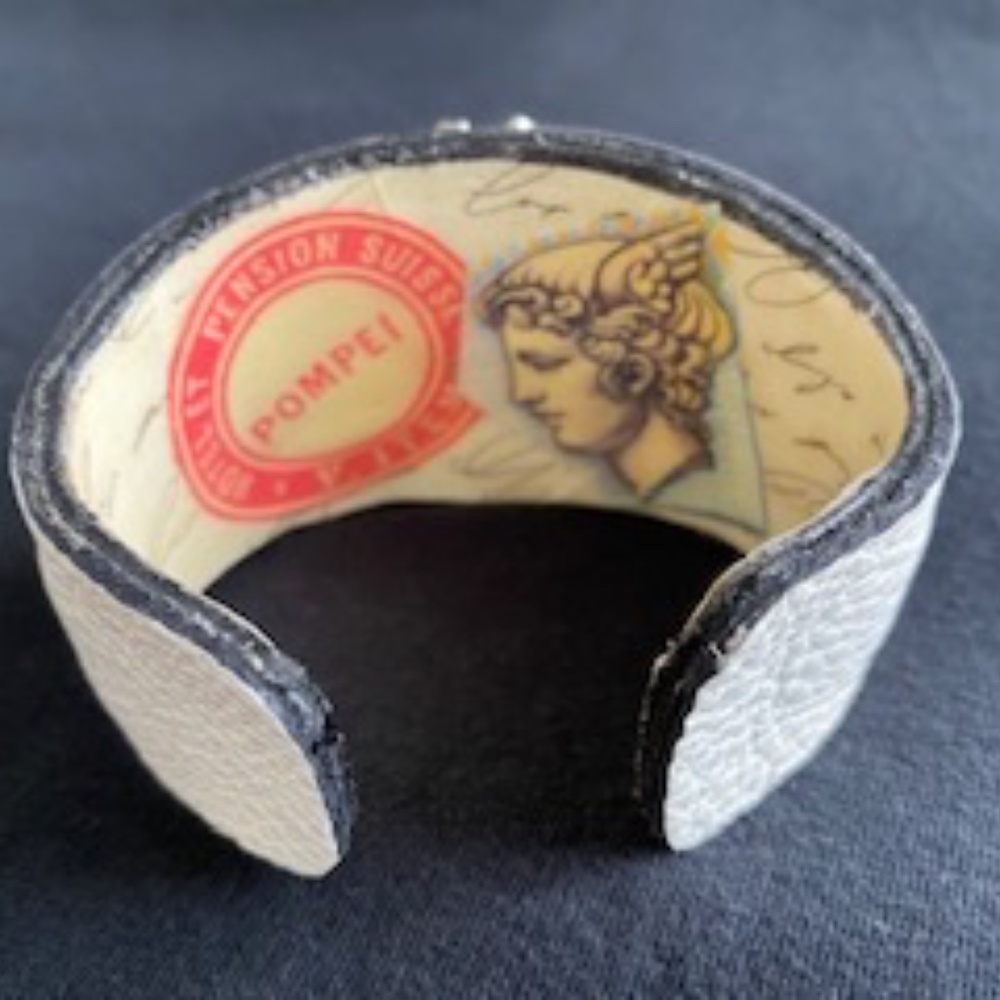 Crystal Brooch Cuff - image 5